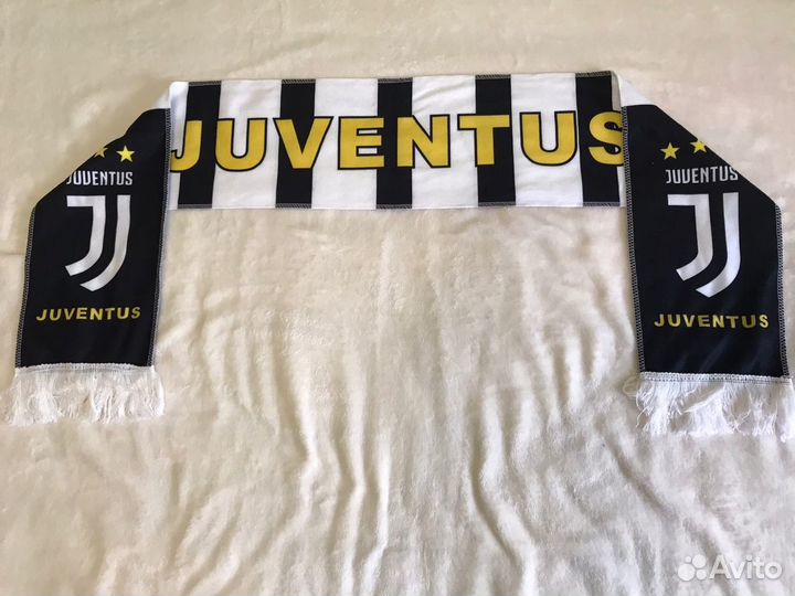 Футбольный шарф новый фк Ювентус