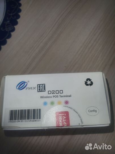 Pax D200 terminal