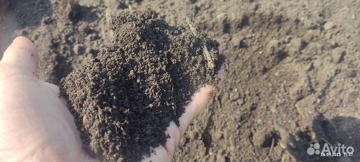 Чернозем, перегной торф песок