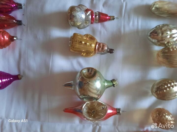 Елочные игрушки СССР