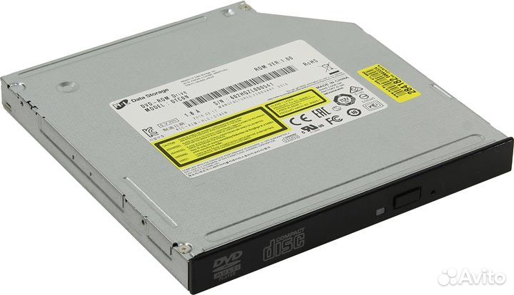 Привод DVD-CDR/RW SATA 9-12мм для ноутбука