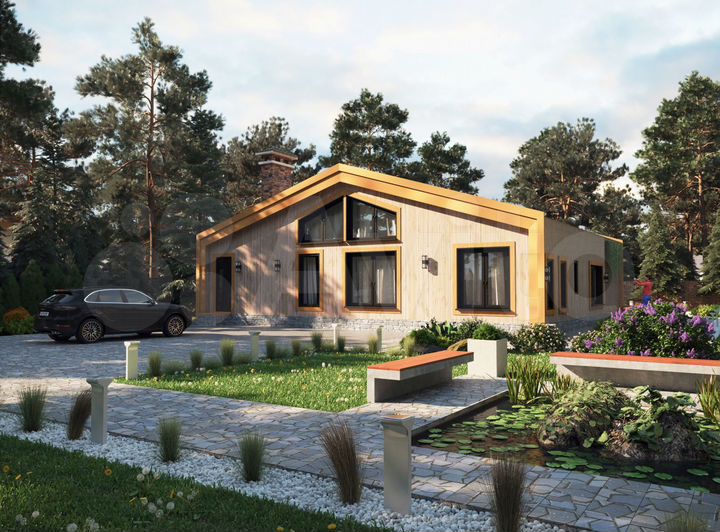 Дом 150 м² на участке 8,2 сот.