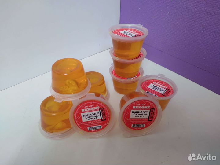 Канифоль сосновая марки А 10 гр. Флюс для пайки