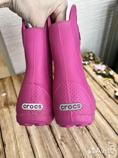 Резиновые сапоги crocs c10