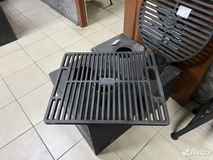 Чугунная решетка гриль