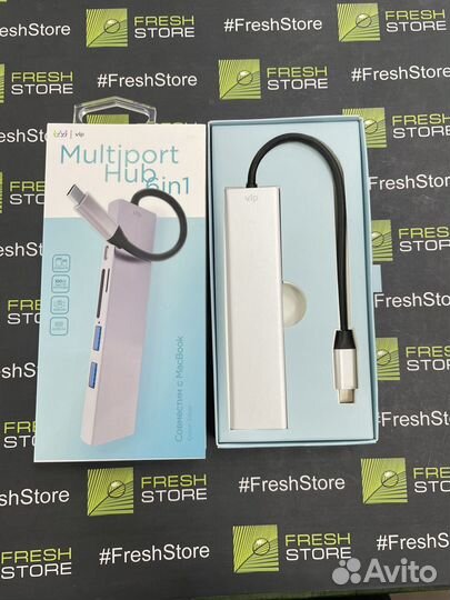 Адаптер USB-C 6 в 1
