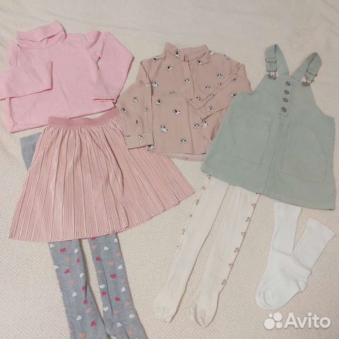 Одежда для девочки пакетом 110 116