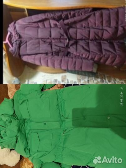 Пуховик пальто куртка