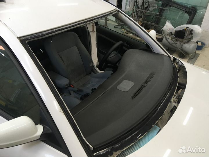 Лобовое стекло на фольксваген пассат б5 + замена