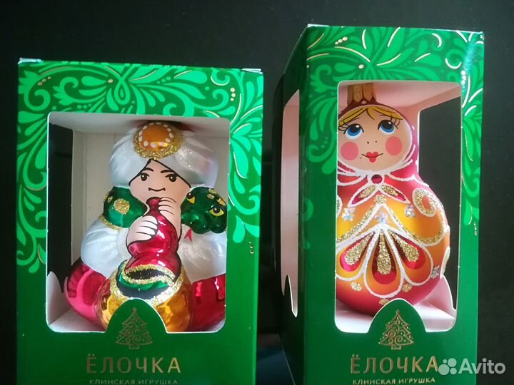 Елочные игрушки фабрики 