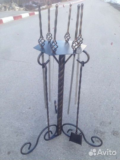 Продам шампура с подставкой