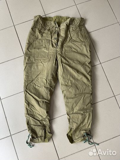 Брюки солдацкие ватник