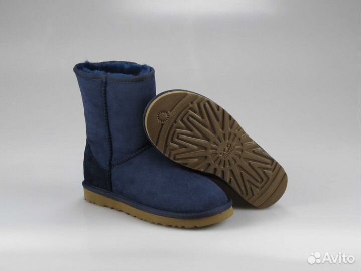 Ugg womens classic short navy 5825