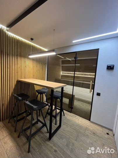 Сауна с бассейном