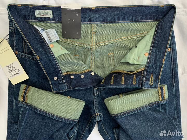 Джинсы Levi's 501 Emerald Cotton