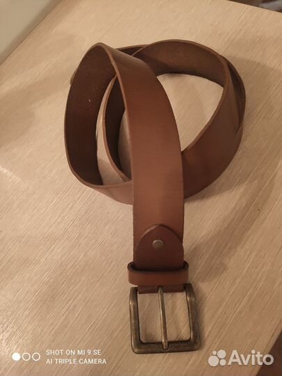 Ремень кожаный