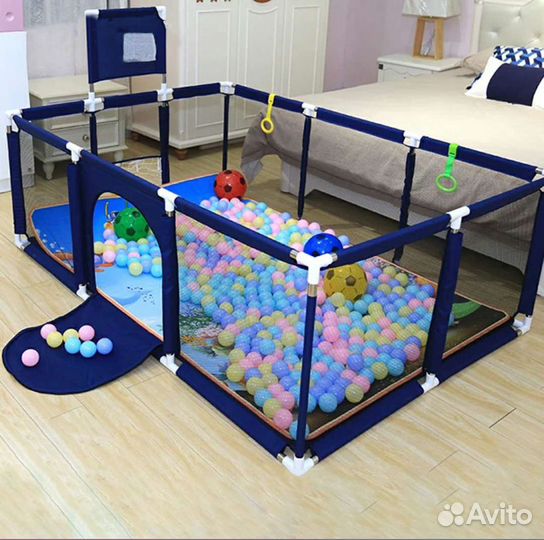 Большой новый детский игровой манеж