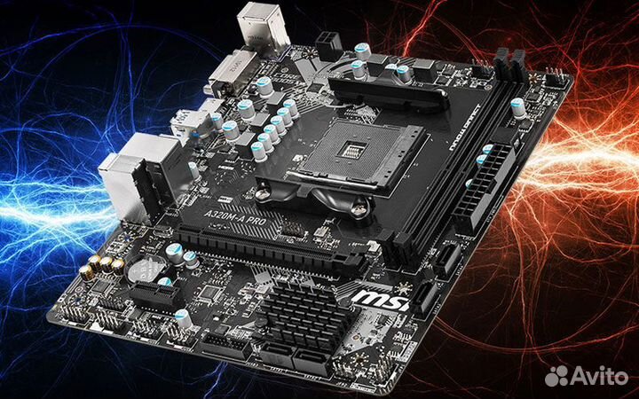 Материнская плата MSI A320M-A PRO AM4
