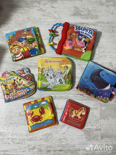 Тактильные книжки для малышей