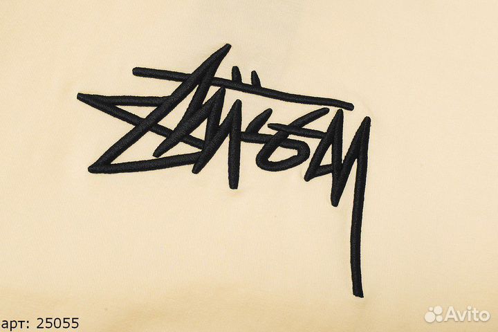 Футболка Stussy Бежевая