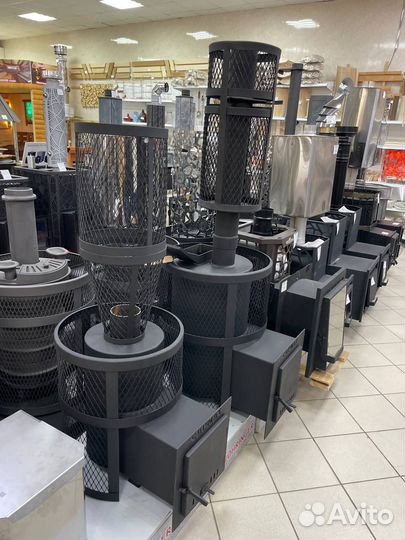 Печь для бани с 2-мя каменками от производителя