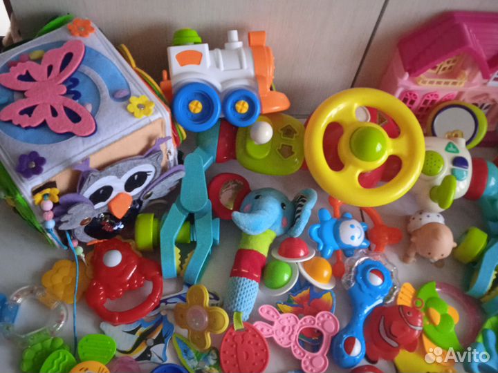 Большой пакет развивающих игрушек