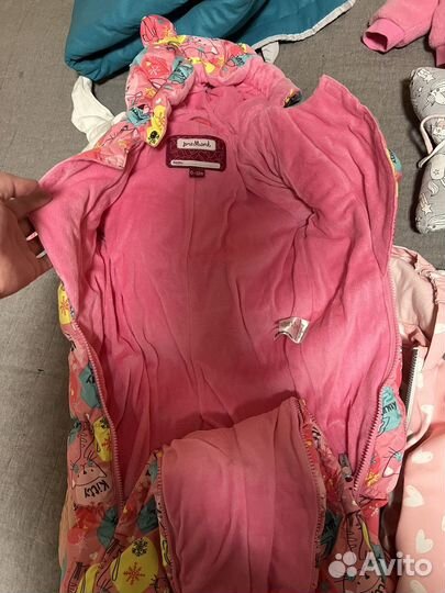 Детские вещи пакетом на девочку 62 68
