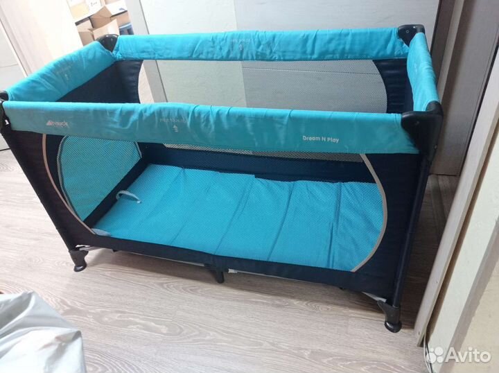 Манеж кровать Hauck Sleep and play с лазом
