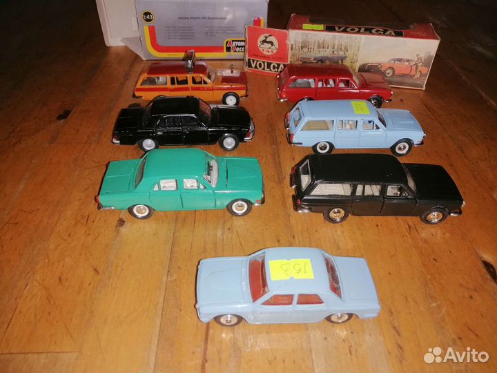 Модели СССР Волга Газ 24, 24-02, 3102