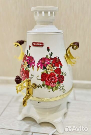 Самовар электрический росинка, 4 л