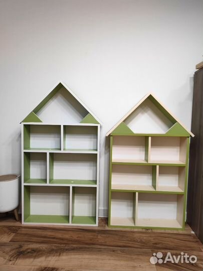 Стеллажи домики