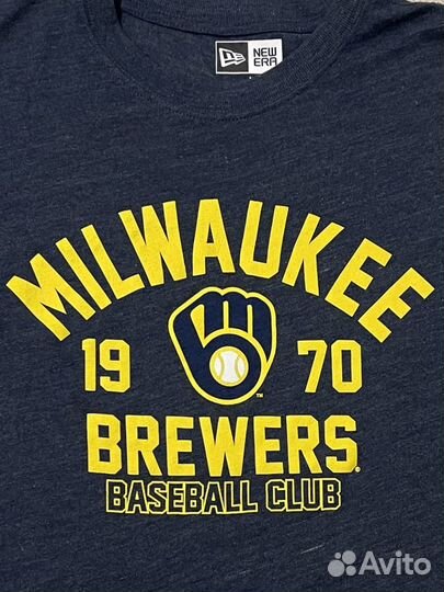 Футболка milwaukee brewers