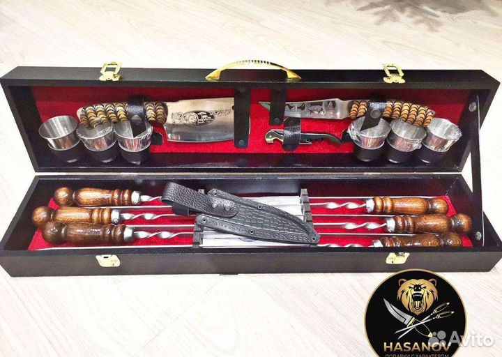 Шашлычный набор Кизляр подарочный набор для пикник