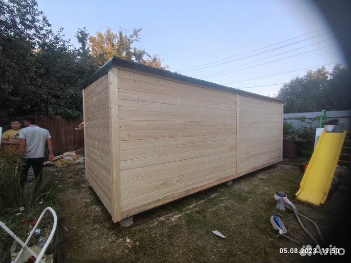 Бытовка и хозблок универсальные под ключ