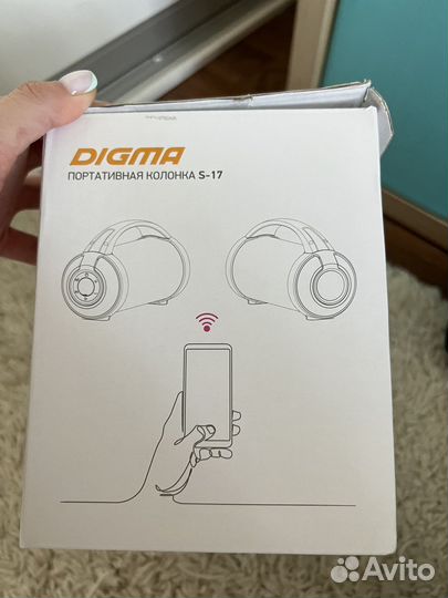 Портативная колонка digma