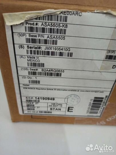 Межсетевой экран Cisco ASA5505-K8 NEW