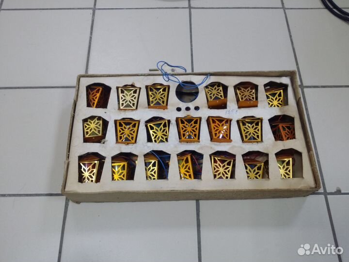 Гирлянда СССР Золотой фонарик