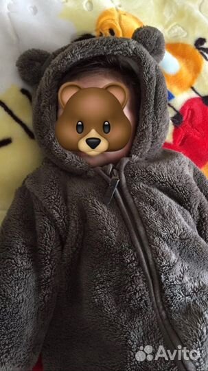 Комбинезон плюшевый hm