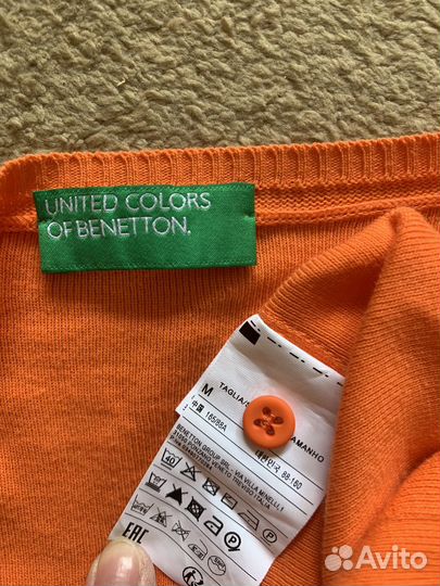 Benetton кофта летняя хлопок