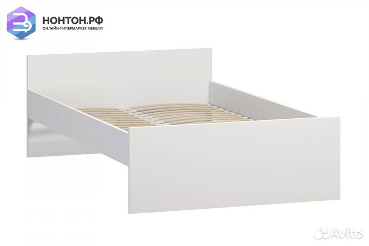 Кровать двуспальная Орион белая