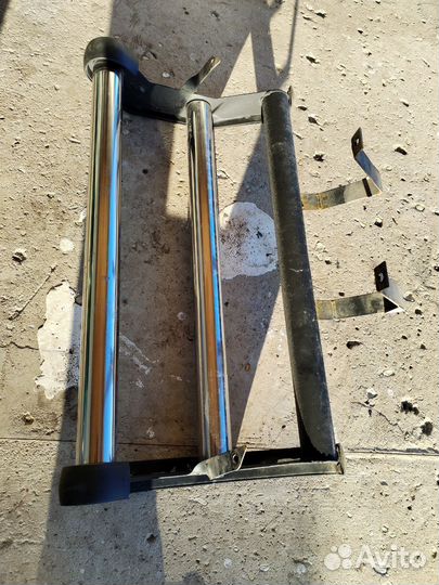 Защита бампера на нива шевроле