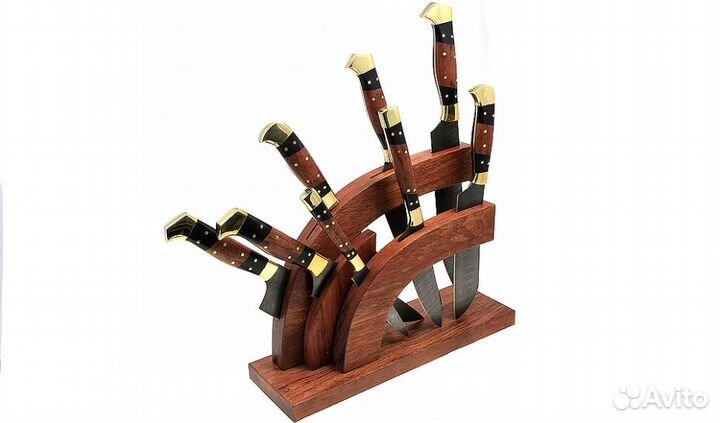 Подставка для ножей дерево бубинга
