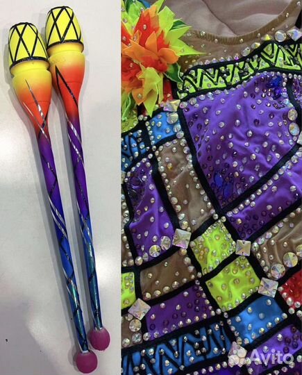 Купальник для художественной гимнастики 140