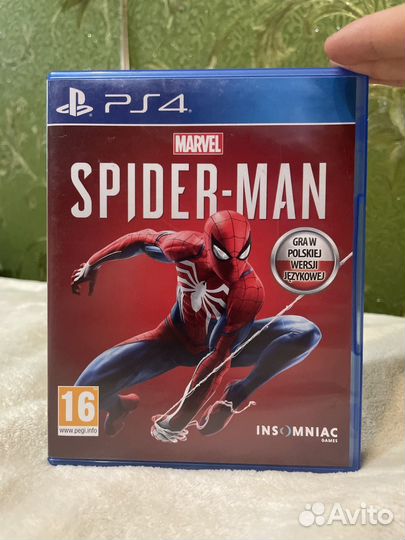Игры для приставок ps4 Человек Паук