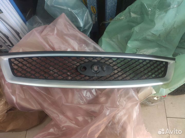 Решетка радиатора ford focus 2 дорестайлинг соты