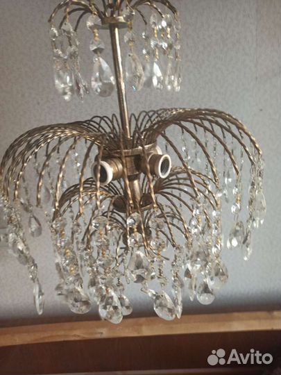Люстра хрустальная