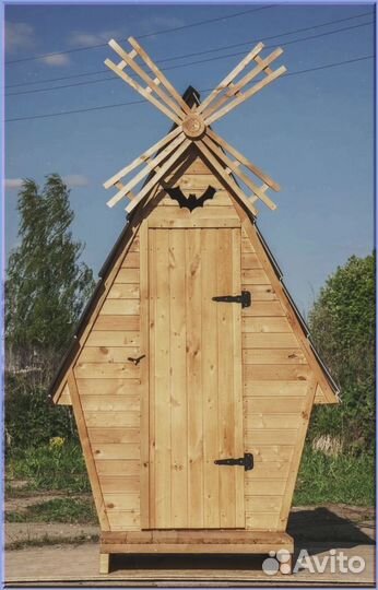 Уличный туалет домик с установкой зщэ 452