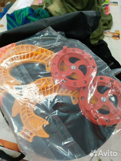 Сумка с набором жерлиц новая