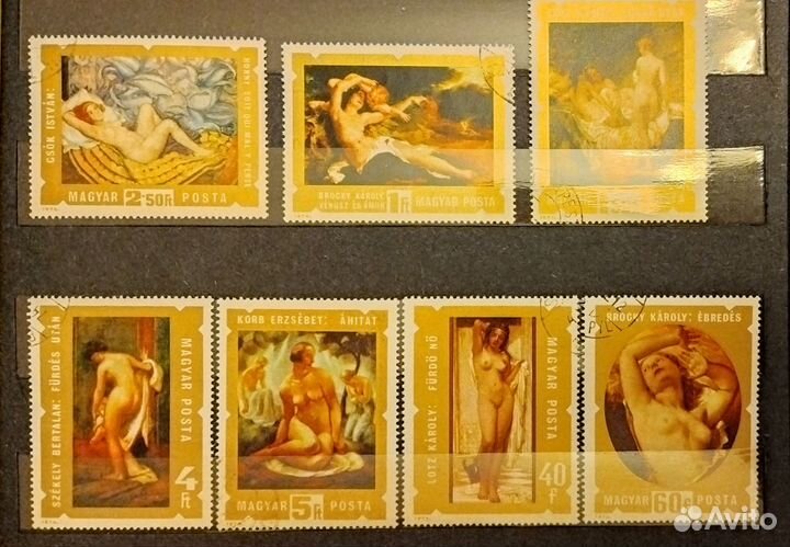 Почтовые марки живопись, искусство