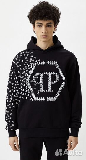 Худи Philipp Plein 54 р новое оригинал